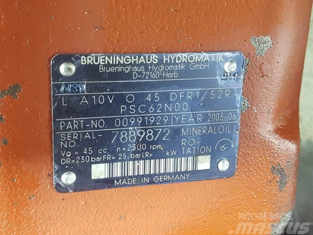 Brueninghaus Hydromatik L A10VO45DFR1/52R-R910991929-Load sensing pump Hidraulikos įrenginiai
