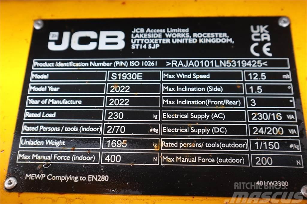 JCB S1930E Valid inspection, *Guarantee! New And Avail Žirkliniai keltuvai