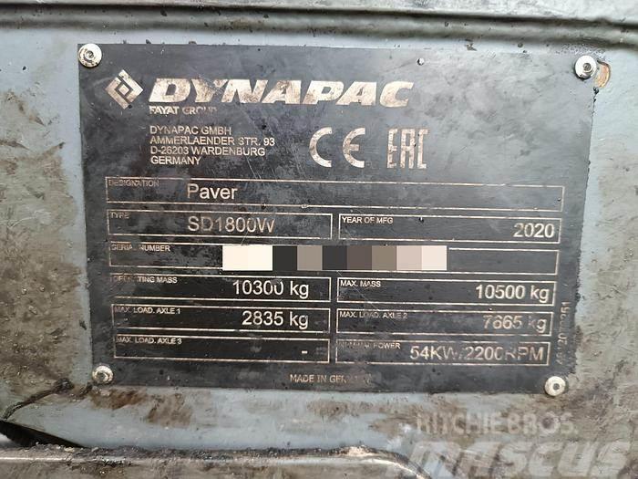 Dynapac SD1800W Asfalto klotuvai