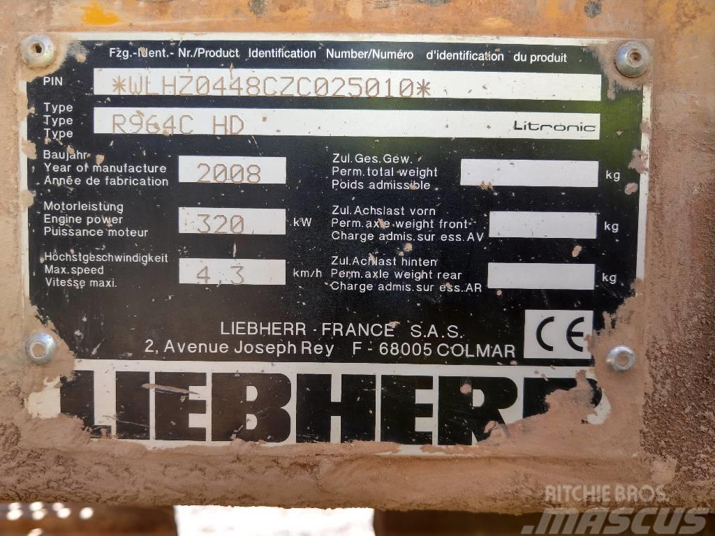 Liebherr R 964 C HD Vikšriniai ekskavatoriai