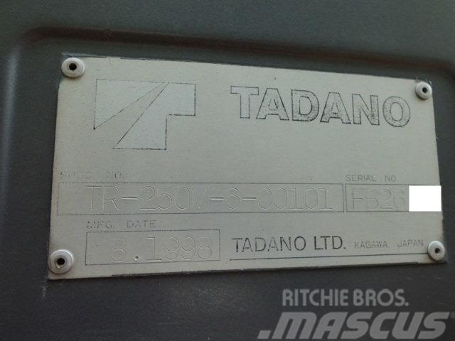 Tadano TR250M-6 Neapdoroto reljefo kranai