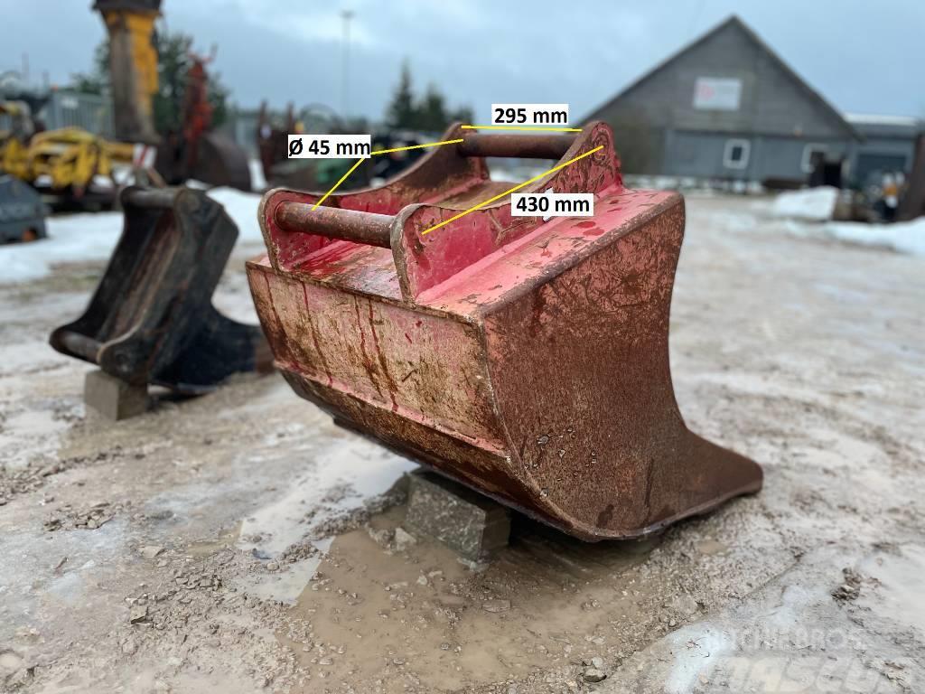  Excavation bucket S45 Kaušai