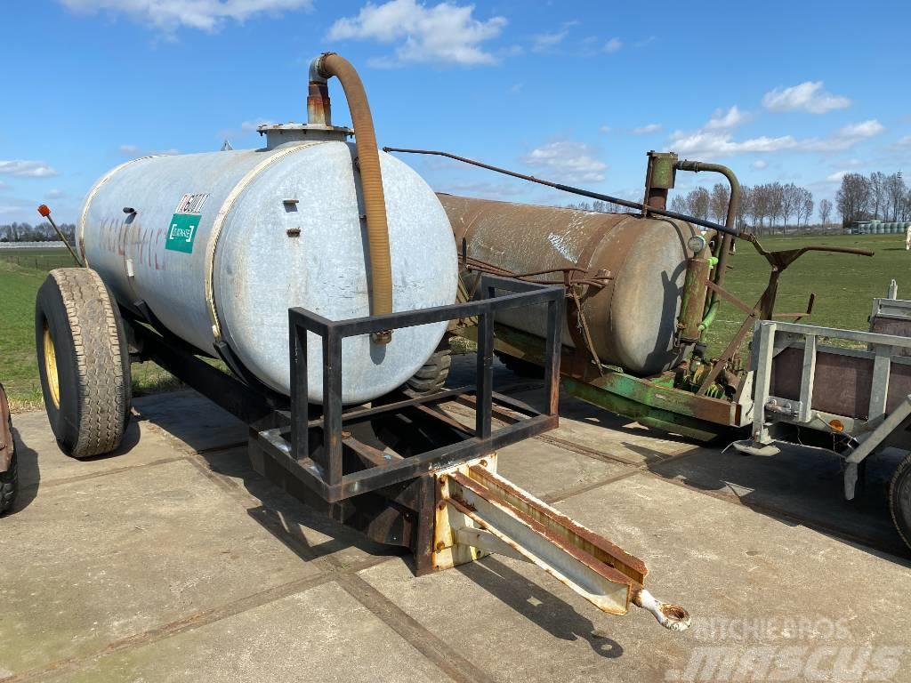  Watertank Aanhangwagen Kiti naudoti aplinkos tvarkymo įrengimai