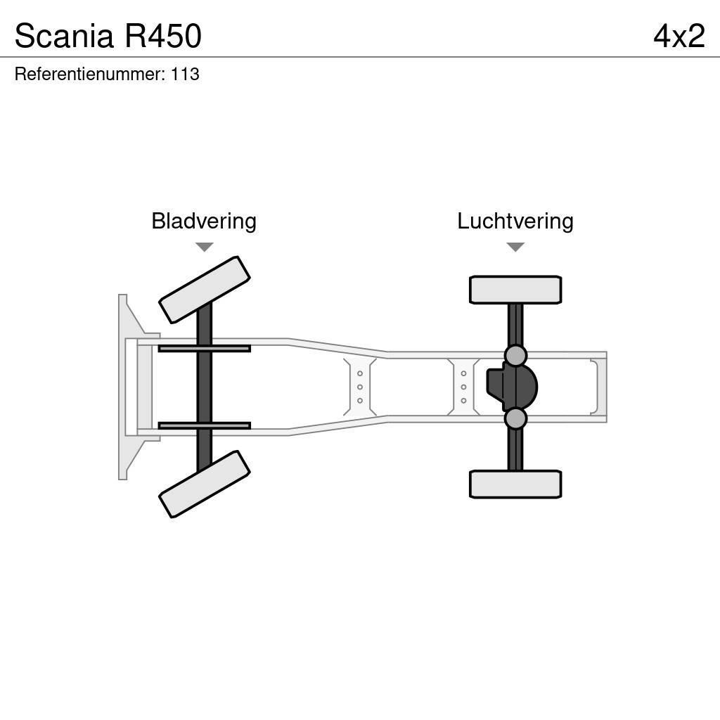 Scania R450 Naudoti vilkikai