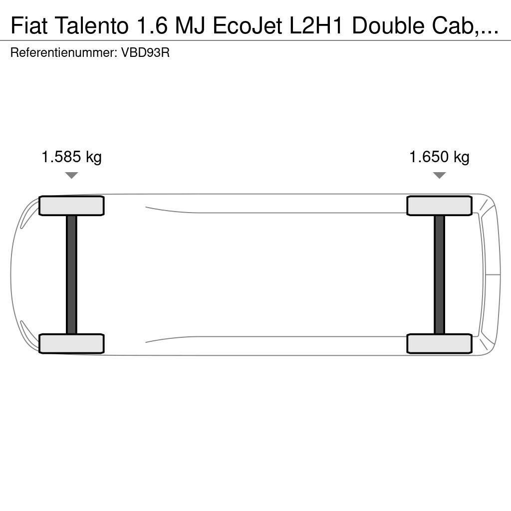 Fiat Talento 1.6 MJ EcoJet L2H1 Double Cab, Navi, Camer Furgonai