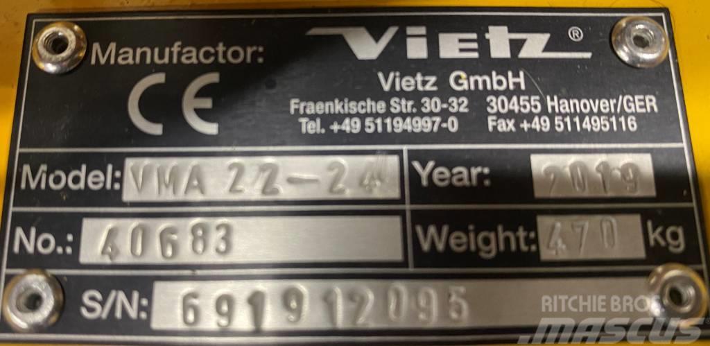 Vietz VMA Mandrel 22-24" Vamzdynų įranga