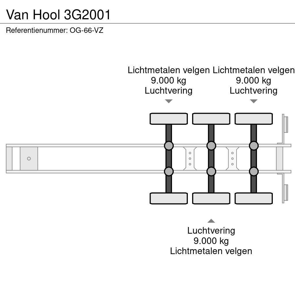 Van Hool 3G2001 Cisternos puspriekabės