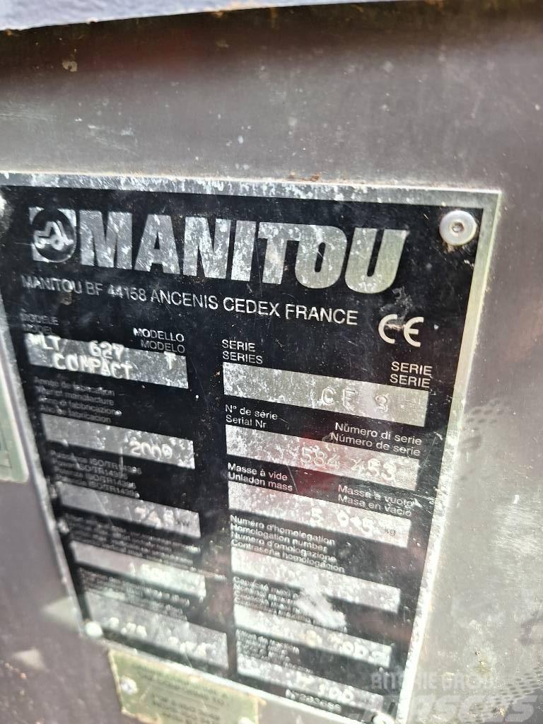 Manitou MLT 627 T Teleskopiniai ratiniai krautuvai