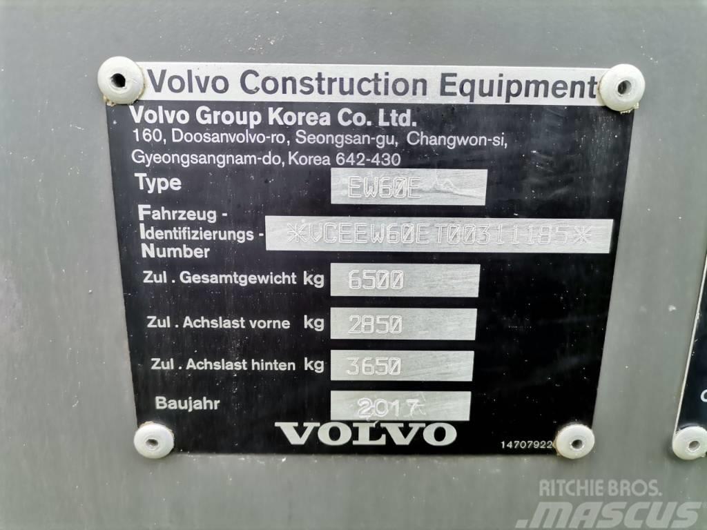 Volvo EW 60 Ratiniai ekskavatoriai
