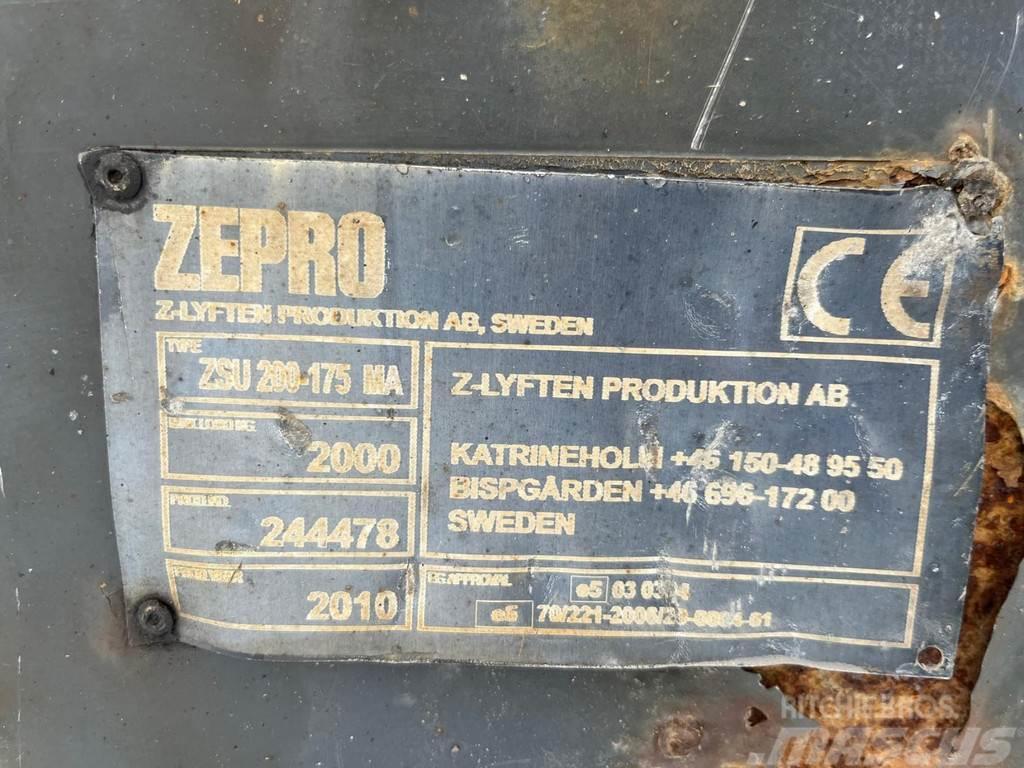  ZEPRO ZSU 200-175MA / 2000 KG. Prekių ir baldų keltuvai