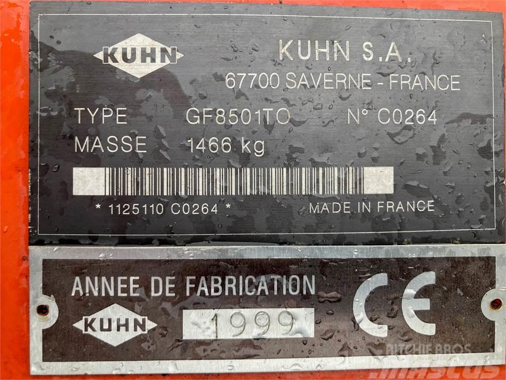 Kuhn GF 8501 TO Šieno grėbliai ir vartytuvai