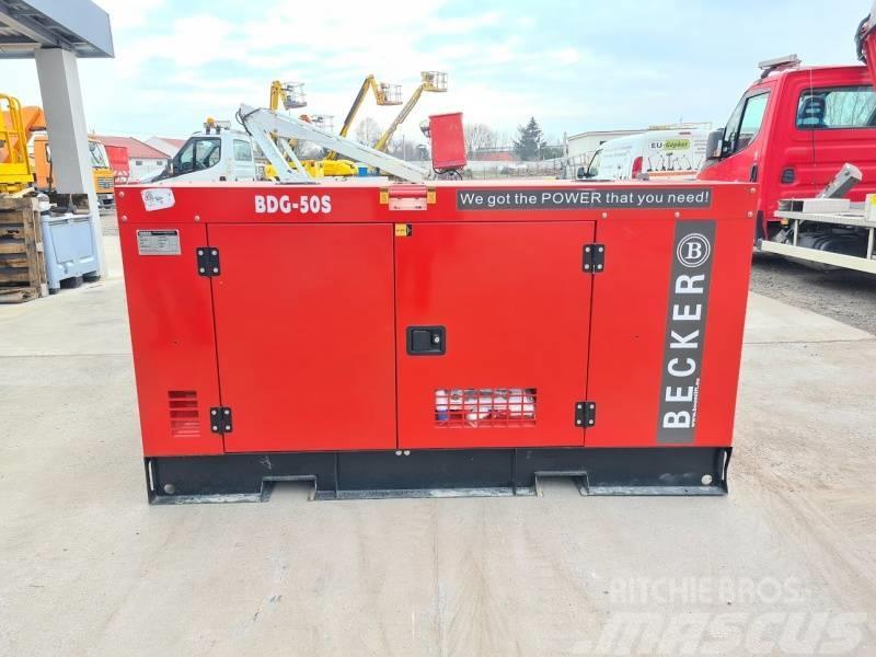 Becker BDG 50S - Generator Set Dyzeliniai generatoriai