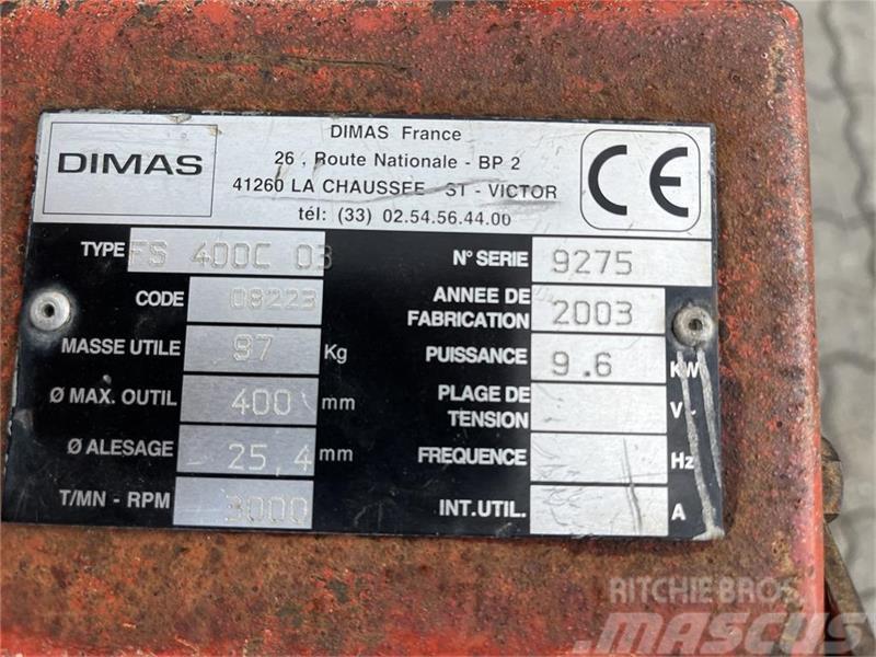  - - -  Dimas fs400c 03 skæremaskine Asfalto smulkinimo technika