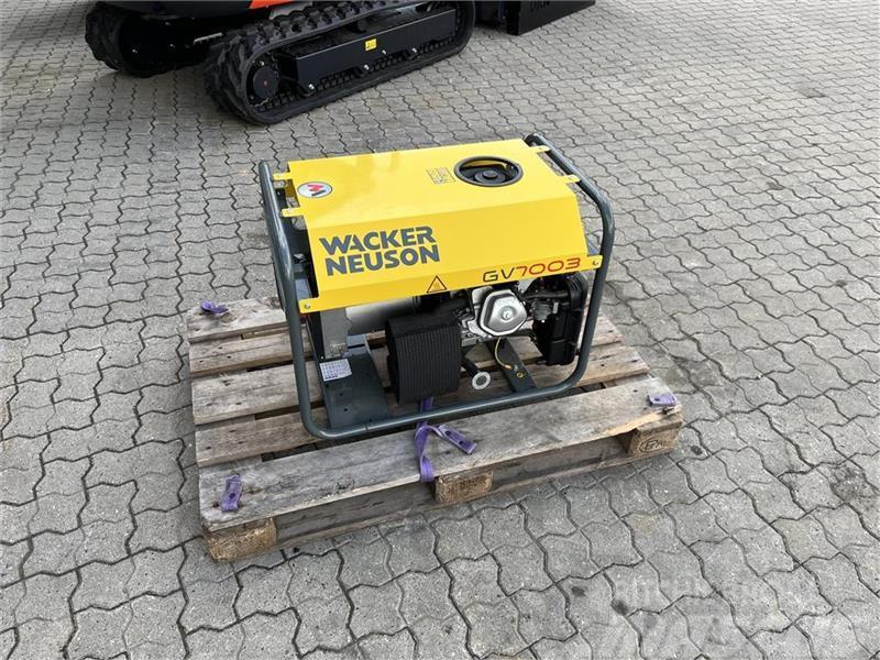 Wacker Neuson GV7003A 400volt generator Kiti generatoriai