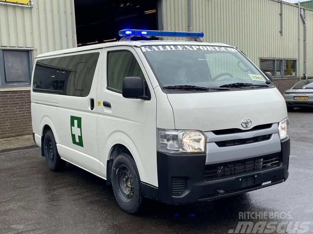 Toyota HiAce Ambulance Unused New Greitosios pagalbos automobilis