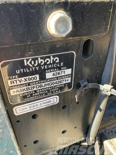 Kubota X900 Visureigiai