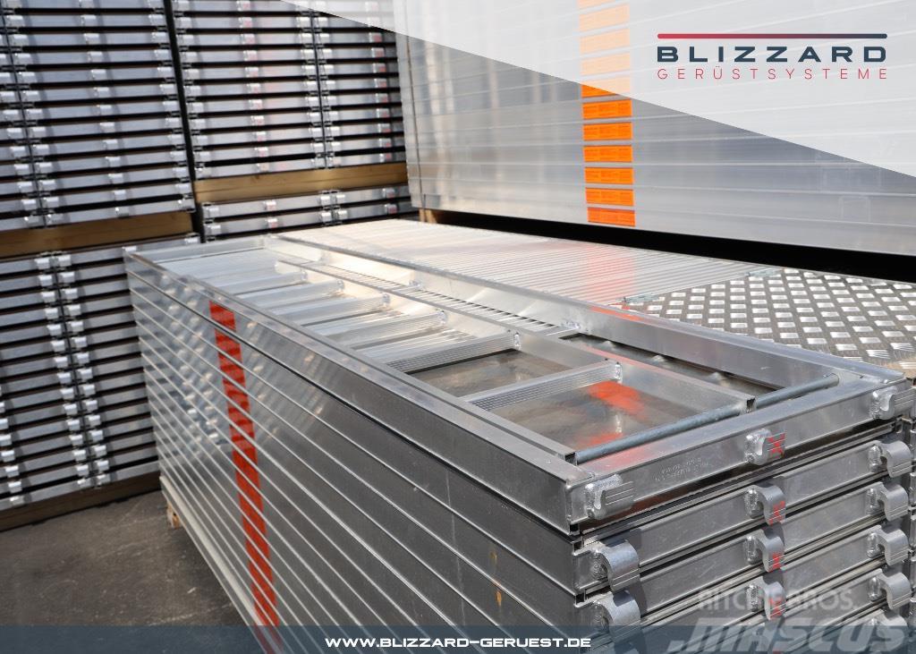 Blizzard S70 97,62 m² Alu Gerüst mit Böden aus Siebdruck Pastolių įrengimai