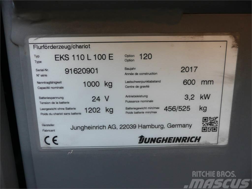 Jungheinrich EKS 110L 100E Didelių aukščių keltuvai-krautuvai
