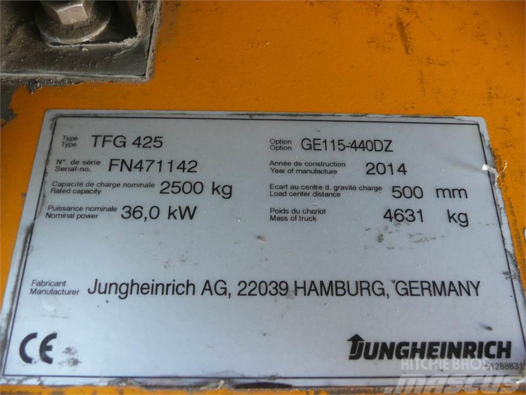 Jungheinrich TFG 425 440 DZ LPG (dujiniai) krautuvai
