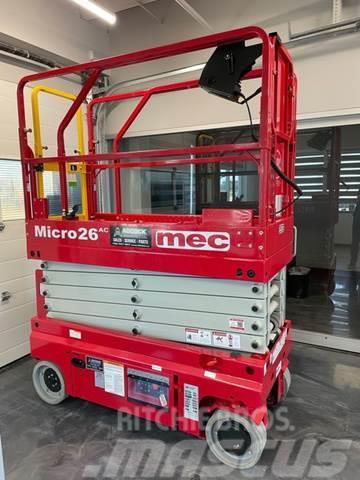MEC Micro26 AC Electric Scissor Lift Žirkliniai keltuvai