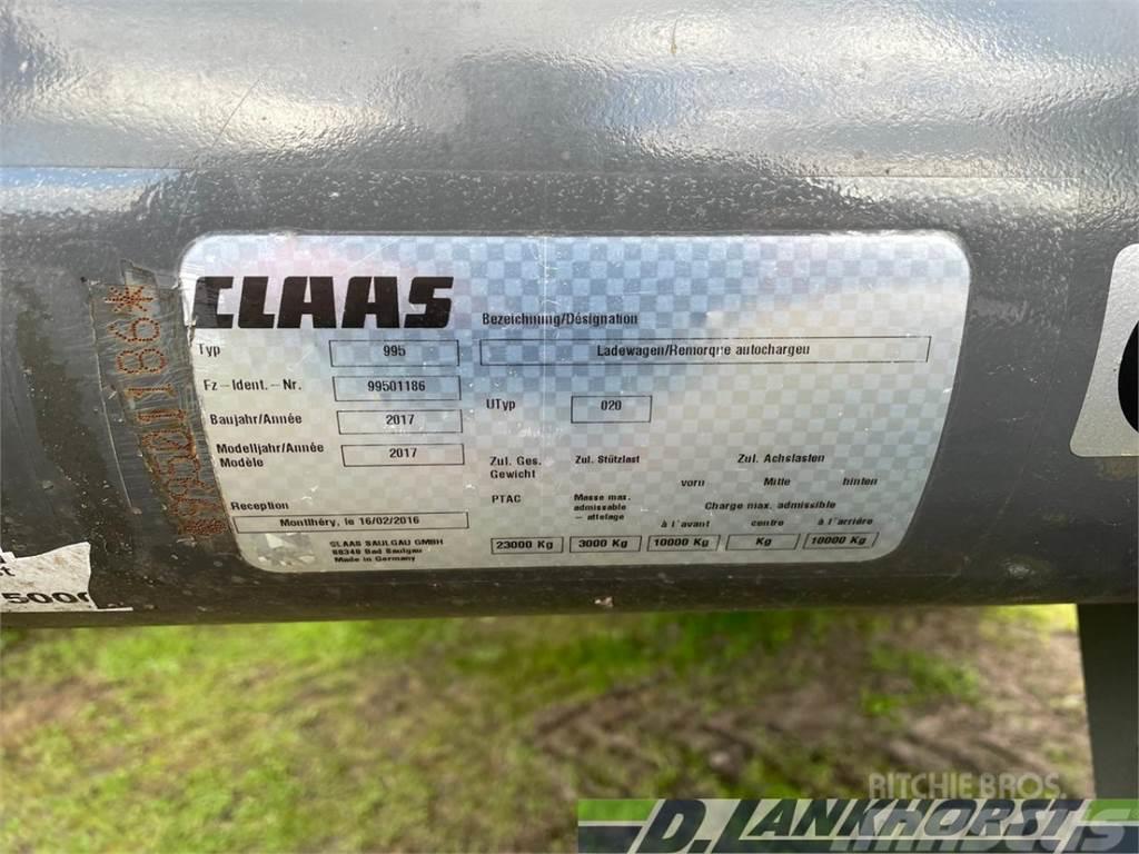 CLAAS Cargos 750 Tandem Grūdų vežimėliai