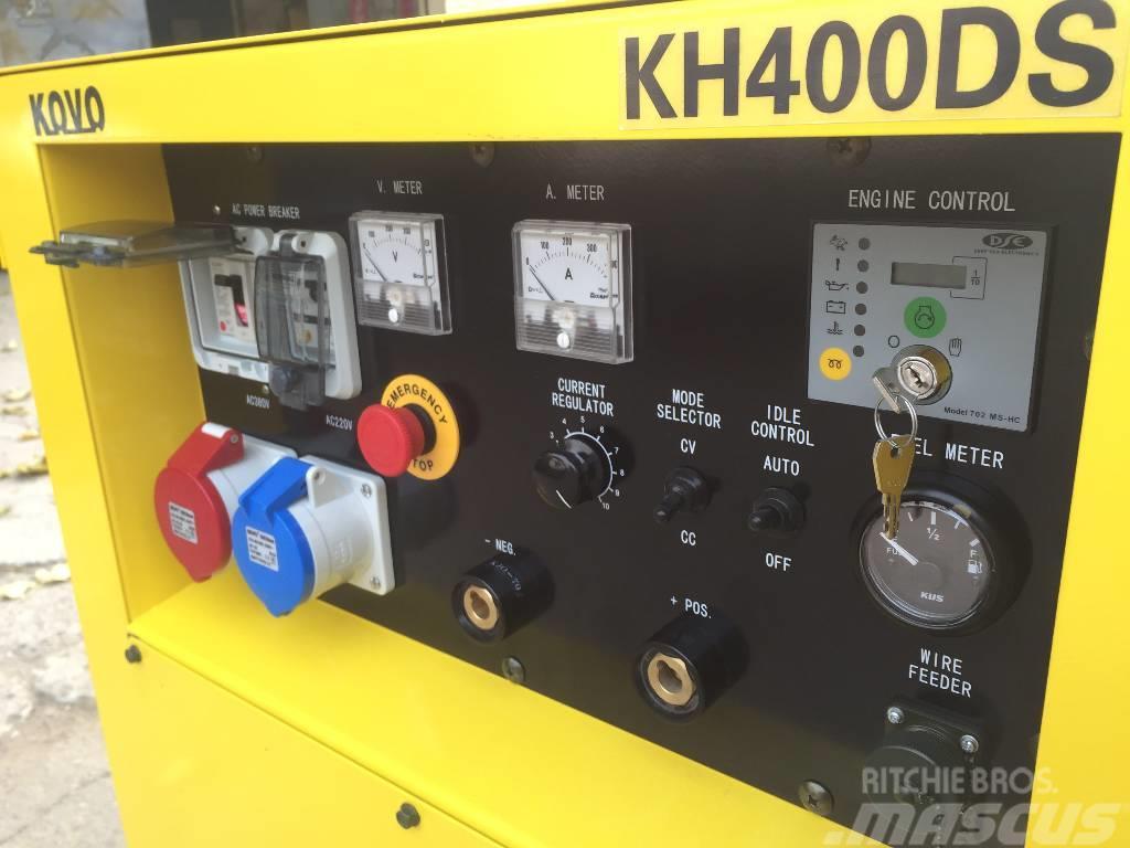 Kovo DIESEL WELDER 科沃发电电焊一体机 KH400DS Dyzeliniai generatoriai