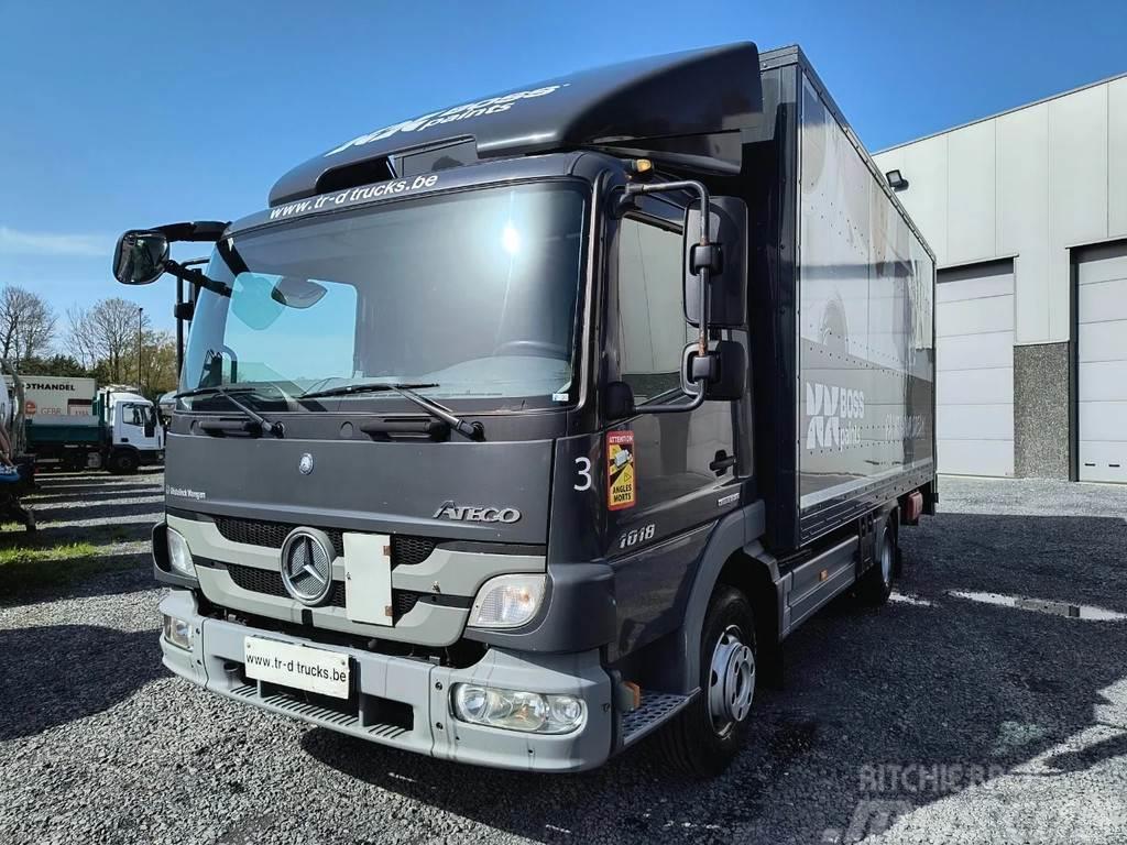 Mercedes-Benz Atego 1018 KOFFER/CAISSE + D'HOLLANDIA 1500 KG Sunkvežimiai su dengtu kėbulu