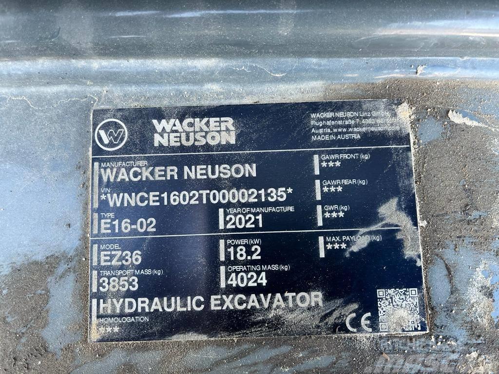 Wacker Neuson EZ 36 Mini ekskavatoriai < 7 t