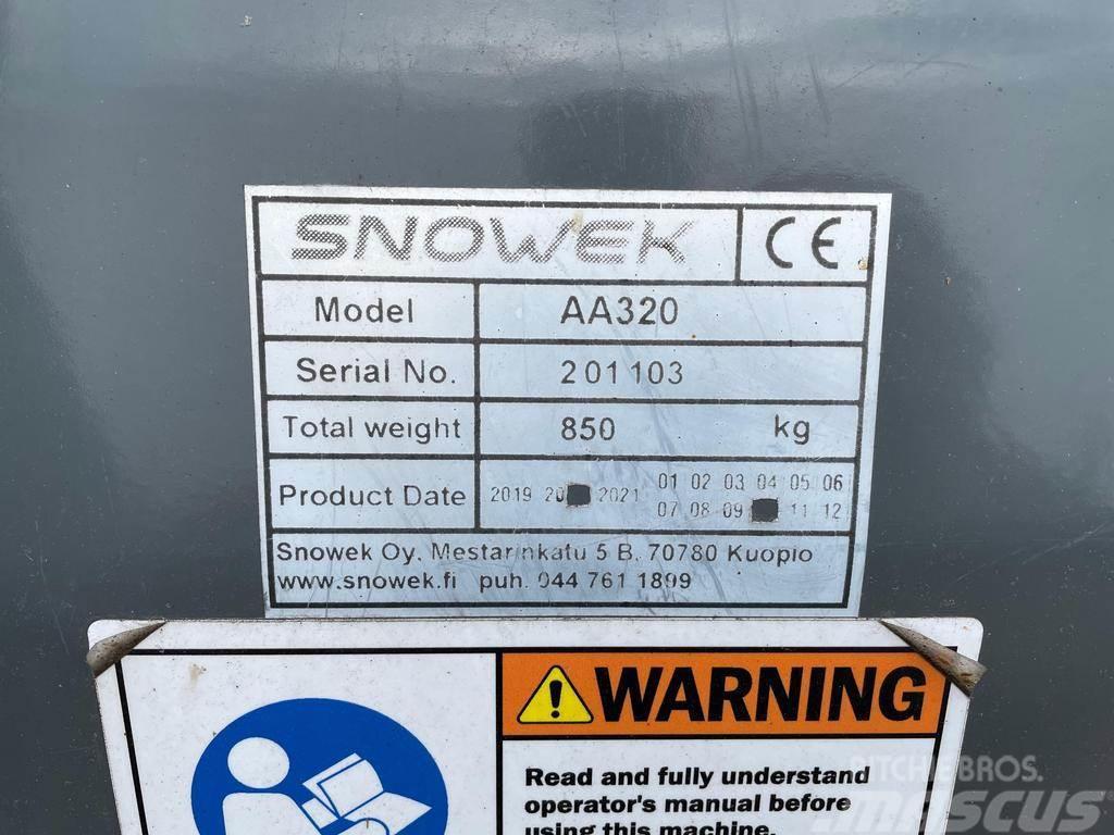 Snowek AA320 Sniego peiliai ir valytuvai
