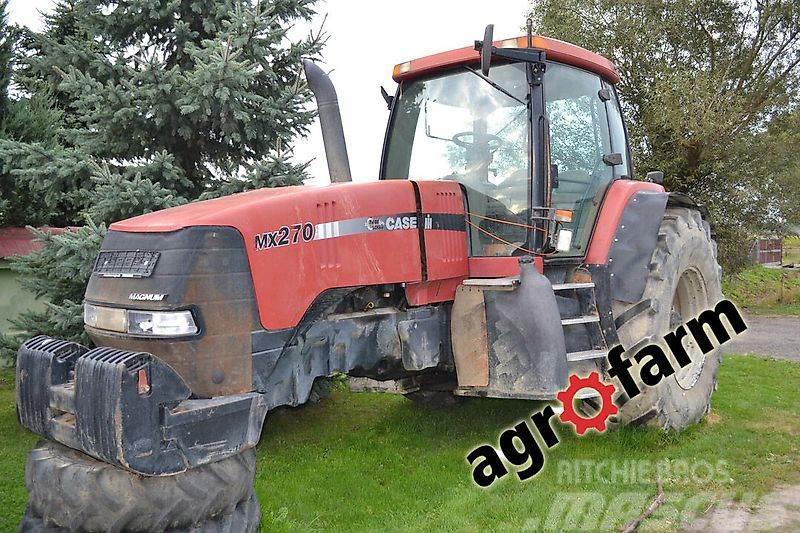 Case IH MX 270 240 220 200 180 parts, ersatzteile, części, Kiti naudoti traktorių priedai