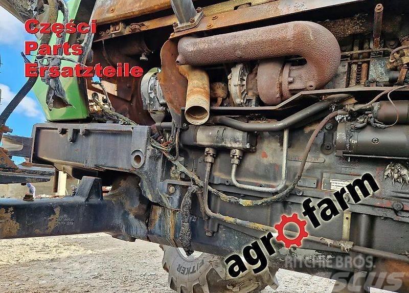 Deutz spare parts Agrostar 6.61 blok wał obudowa skrzyni Kiti naudoti traktorių priedai