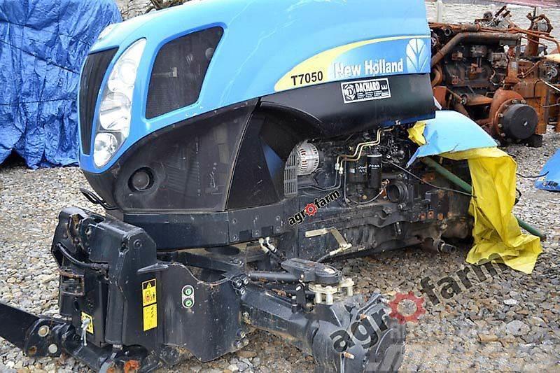 New Holland T7040 T7050 T7030 T7060 parts, ersatzteile, części Kiti naudoti traktorių priedai