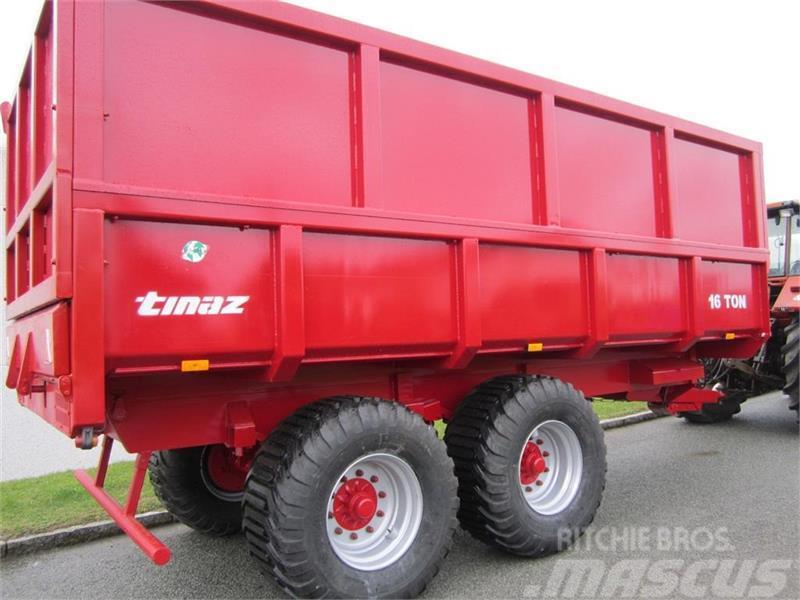 Tinaz 16 tons dumpervogne med kornsider Kiti naudoti aplinkos tvarkymo įrengimai