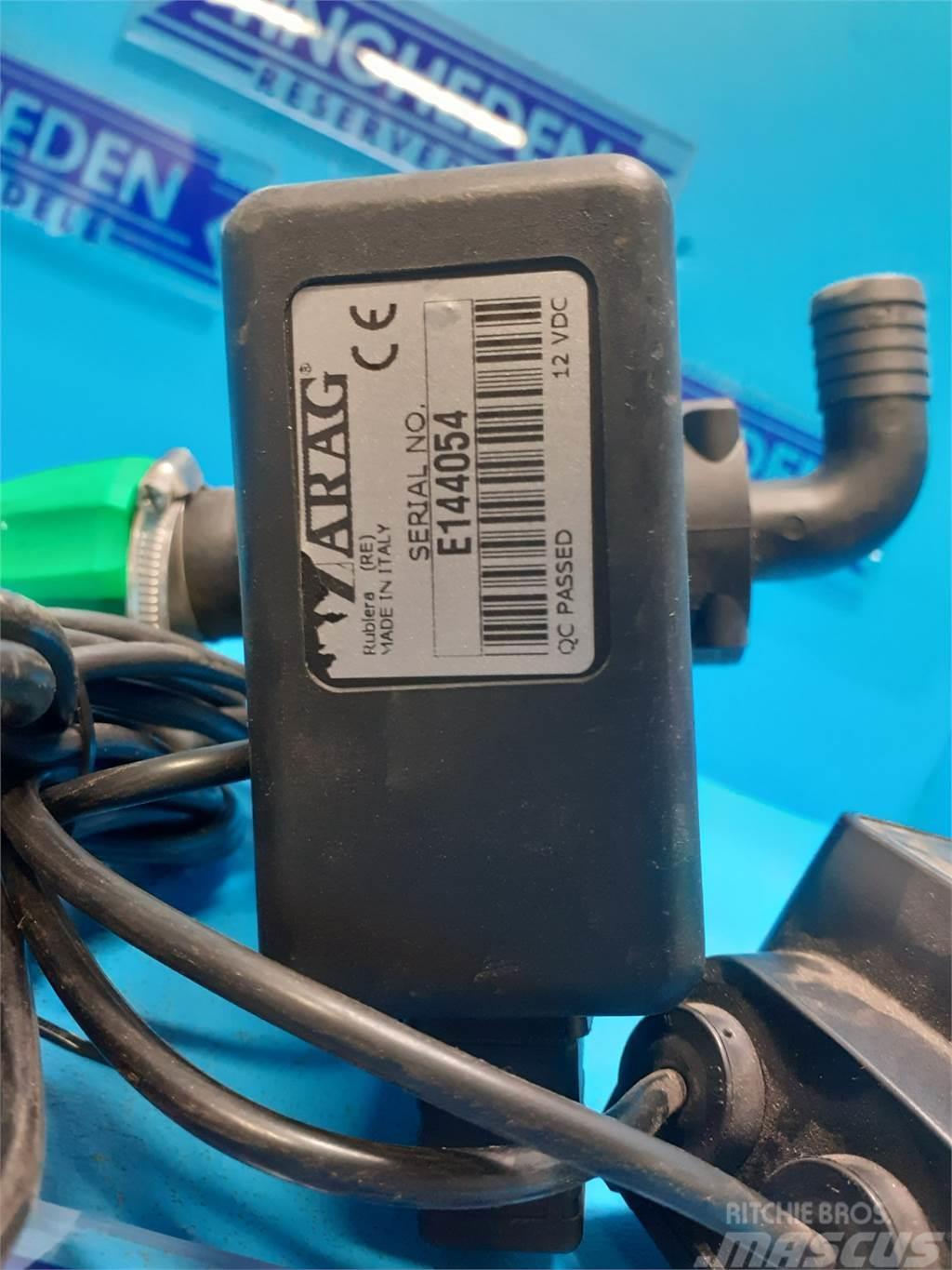  ARAG Main control valve electric Įmontuoti purkštuvai