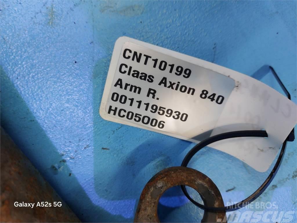 CLAAS Axion 840 Kiti naudoti traktorių priedai