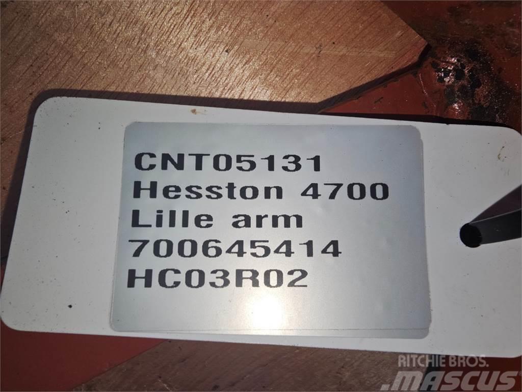 Hesston 4700 Kiti pašarų derliaus nuėmimo įrengimai