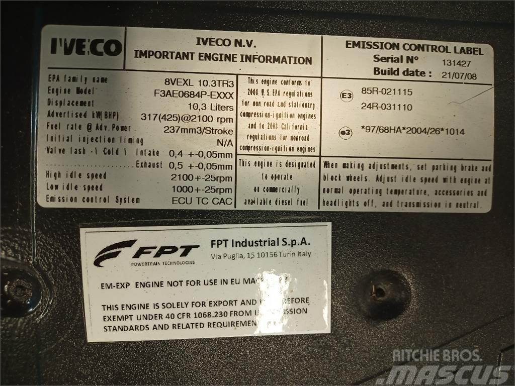 Iveco F3AE0684P E905 Varikliai