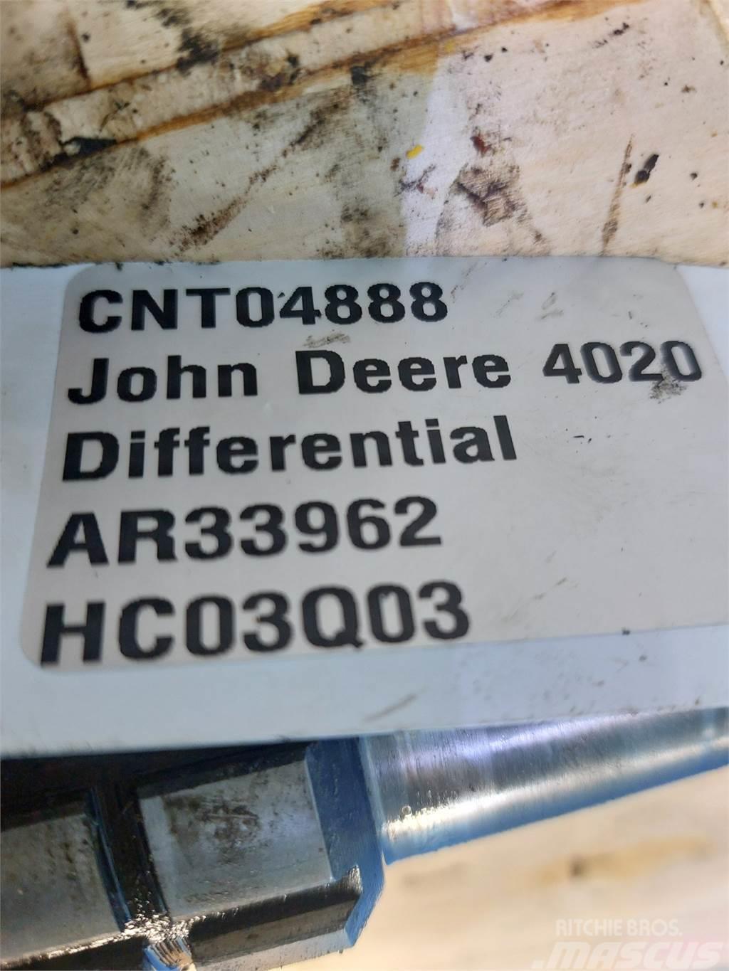John Deere 4020 Transmisijos
