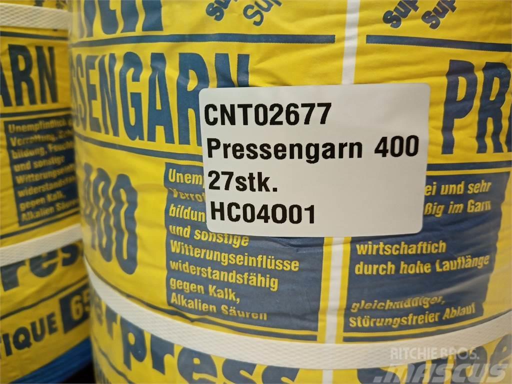  Superpress Pressengarn 400 Kiti pašarų derliaus nuėmimo įrengimai