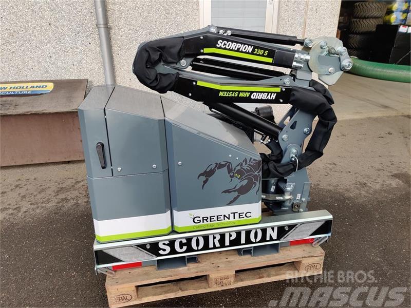 Greentec Scorpion 330-4 S PÅ LAGER - OMGÅENDE LEVERING Gyvatvorių priežiūros technika