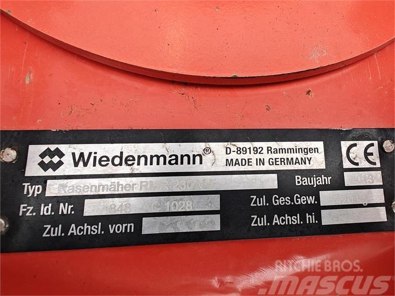  - - -  Wiedemanmann RMR 230 V-F Montuojamos ir prikabinamos šienapjovės