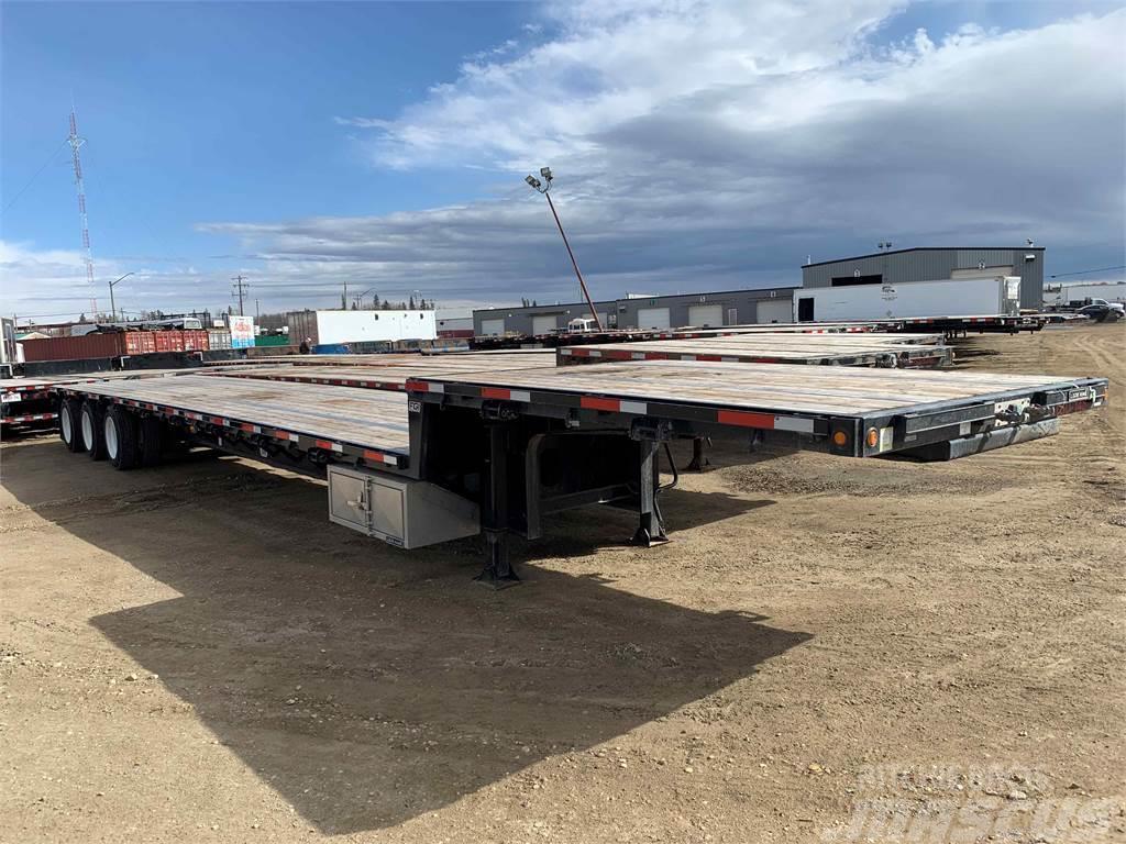Lode King 53' Tridem Step Deck Bortinių sunkvežimių priekabos su nuleidžiamais bortais