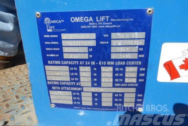 Omega 4418T-8MS Šakiniai krautuvai - Kita