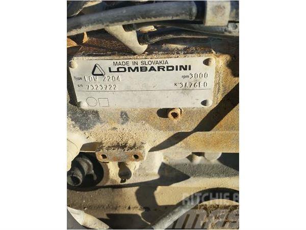 Lombardini LDW2204 Kiti naudoti statybos komponentai