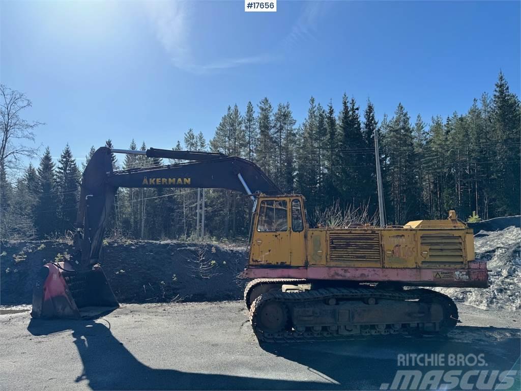 Åkerman H16c crawler excavator w/ Alu sieve bucket and too Vikšriniai ekskavatoriai