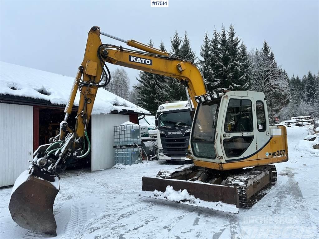Kato HD-307 Tracked excavator w/ Rototilt and 2 buckets Vikšriniai ekskavatoriai