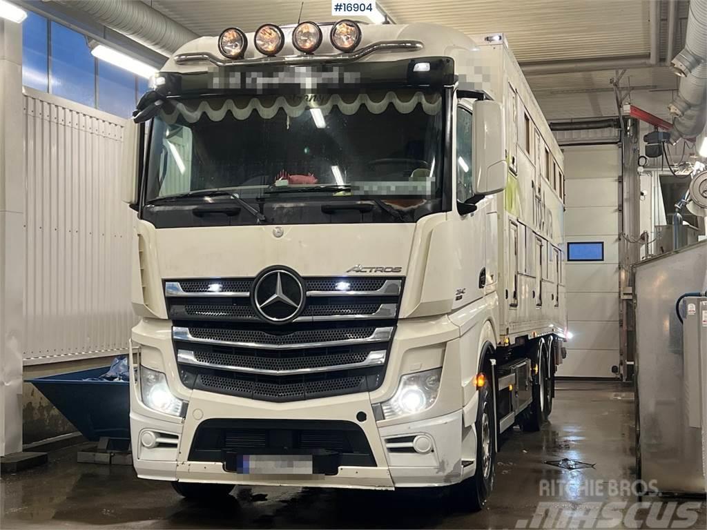 Mercedes-Benz Actros Animal transport truck w/ lift Visuotinės / bendrosios paskirties automobiliai