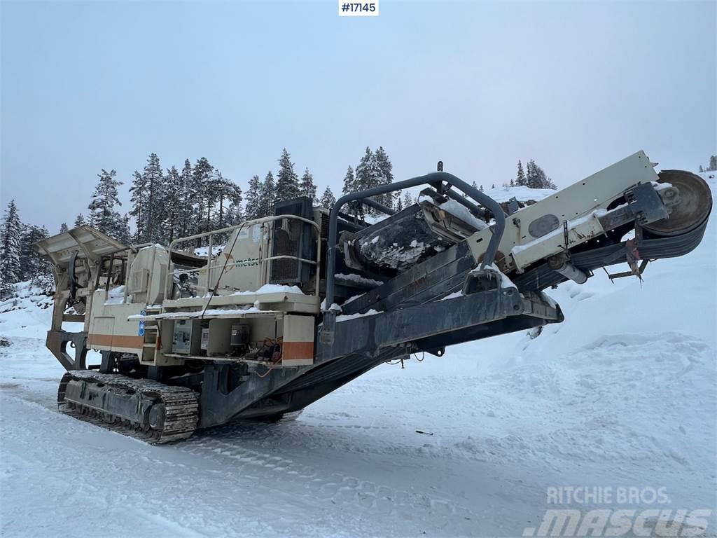 Metso LT 105 crusher. New engine at 7500 hours. Trupintuvai