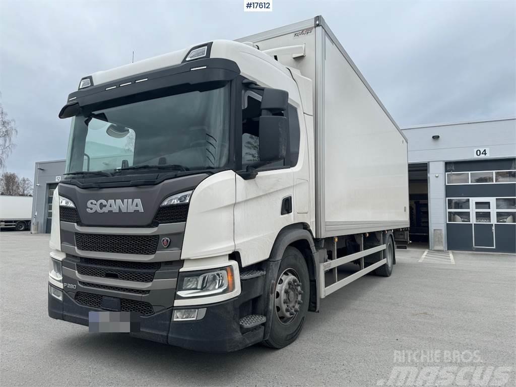 Scania P280 4x2 Box truck. WATCH VIDEO Sunkvežimiai su dengtu kėbulu