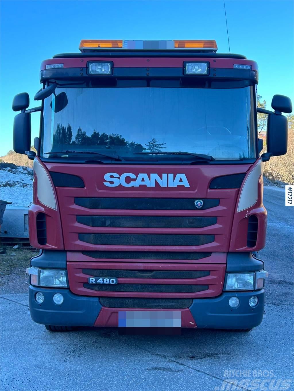 Scania R480 6x2 combi Fico suction/pump truck for sale as Automobilinės cisternos